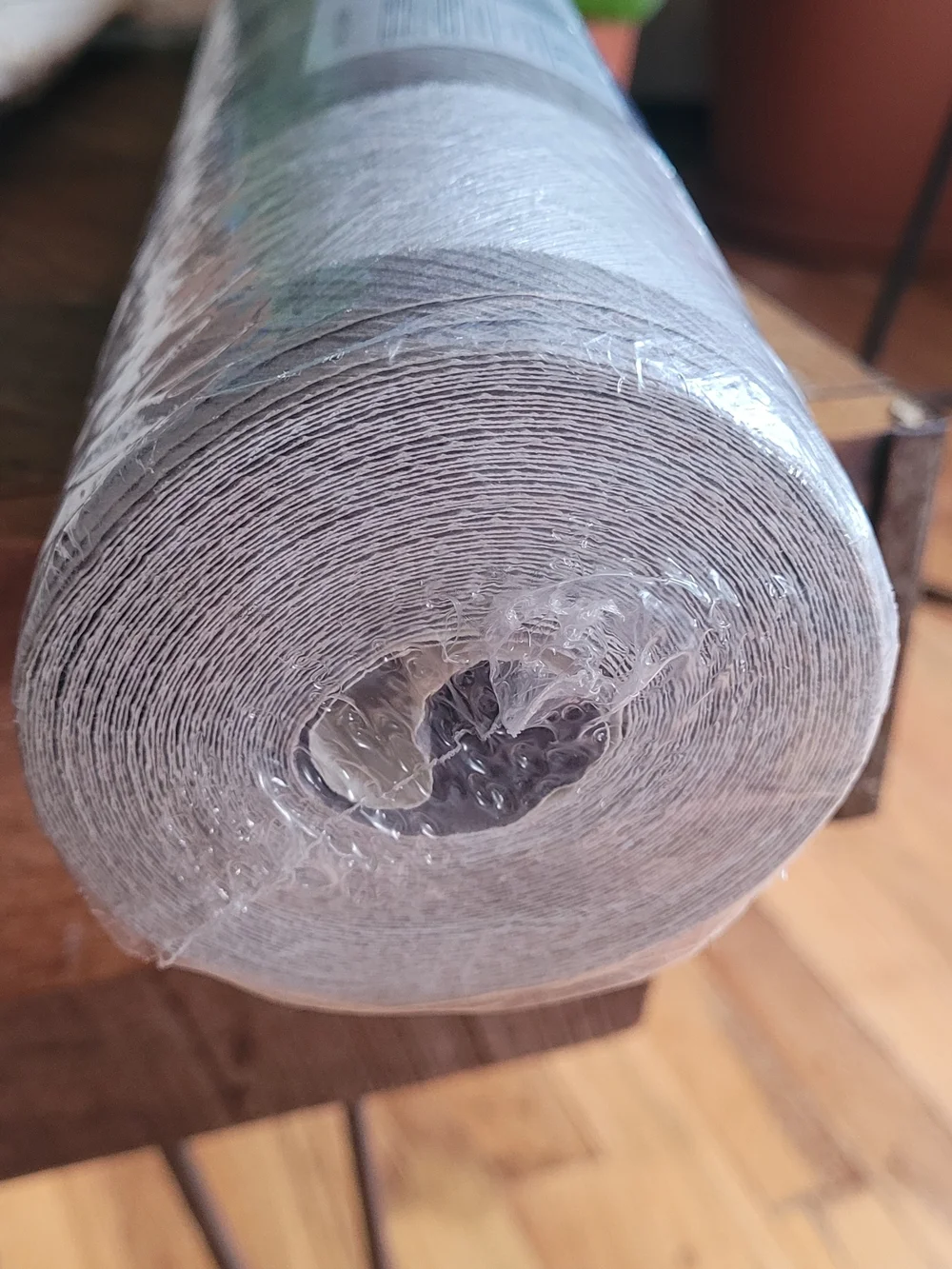 Oresome Silver Ogge Textured Geometric Vertical Wallpaper Roll